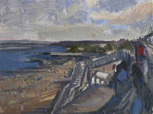 High Up On Porthleven Beach
