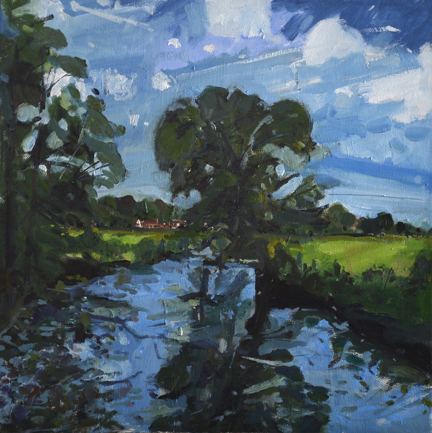 Fishing on the River Avon